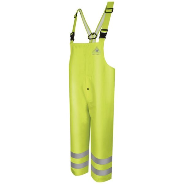 Bulwark Men's Hi-Visibility Flame-Resistant Rain Bib Overall - 10 oz. BXN4 Men's Hi-Visibility Flame-Resistant Rain Bib Overall - 10 oz. Thumbnail