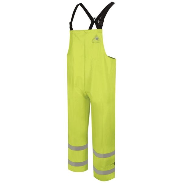 Bulwark Men's Hi-Visibility Flame-Resitant Rain Bib Overall - 13 oz. BXN6 Men's Hi-Visibility Flame-Resitant Rain Bib Overall - 13 oz. Thumbnail