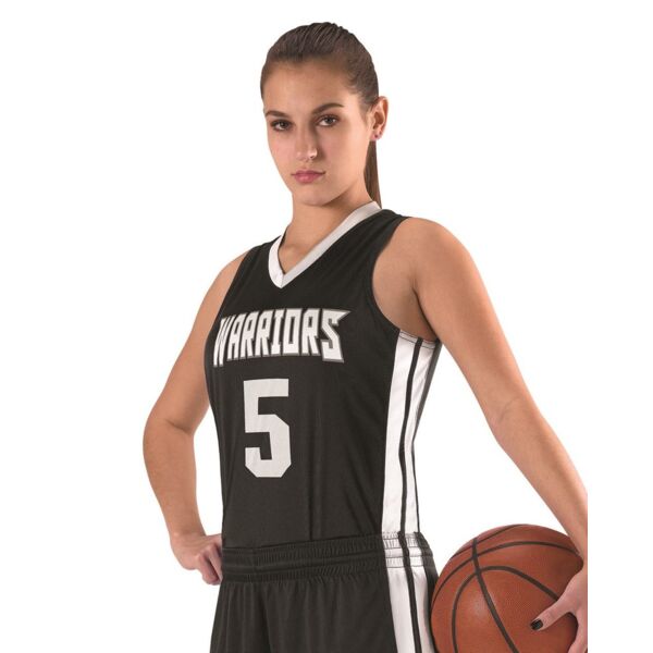 Alleson Athletic Women's Single Ply Basketball Jersey 538JW Women's Single Ply Basketball Jersey Thumbnail