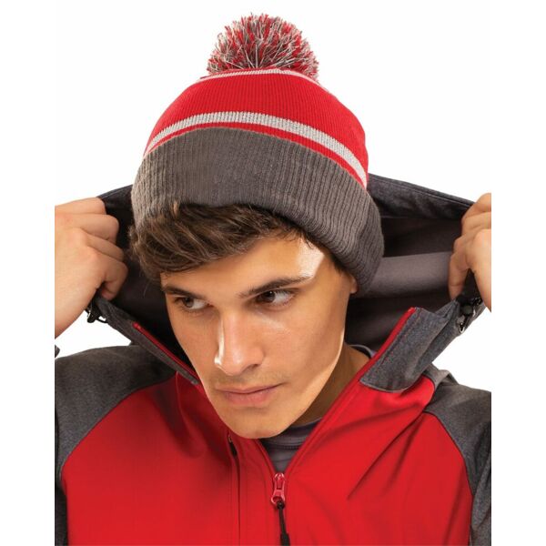 Holloway 8 1/2" Reflective Knit Beanie 223816 8 1/2" Reflective Knit Beanie Thumbnail