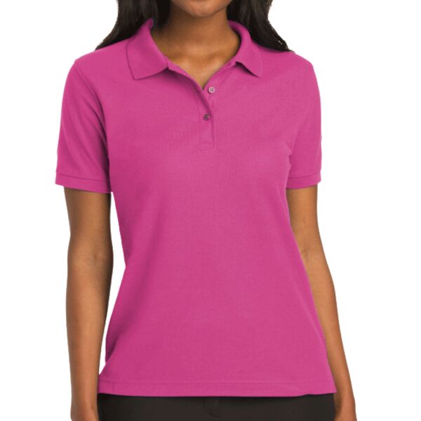 Ladies Silk Touch Blend Polo Thumbnail