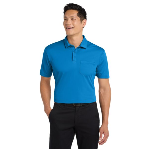 Port Authority Silk Touch Performance Pocket Polo K540P Silk Touch Performance Pocket Polo Thumbnail