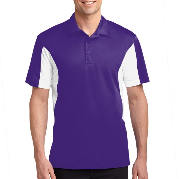 Side Blocked Micropique Sport Wick ® Performance Polo Thumbnail