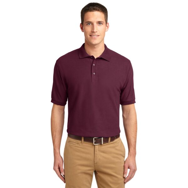 Port Authority Tall Silk Touch Blend Polo TLK500 Tall Silk Touch Blend Polo Thumbnail
