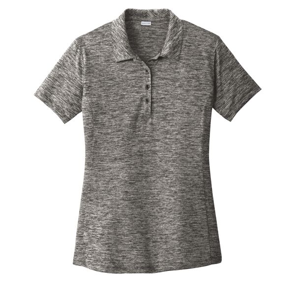 Ladies PosiCharge ® Electric Heather Performance Polo Thumbnail