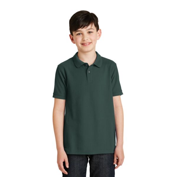 Port Authority Youth Silk Touch Blend Polo Y500 Youth Silk Touch Blend Polo Thumbnail