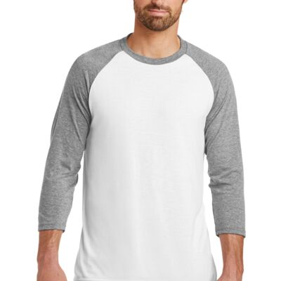 Tri Blend 3/4 Sleeve Raglan Thumbnail