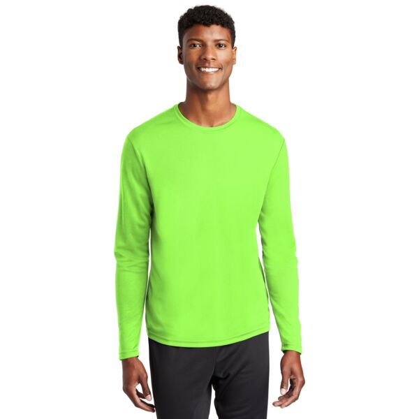 Sport Tek Performance Racer Mesh Long Sleeve Tee ST340LS Performance Racer Mesh Long Sleeve Tee Thumbnail