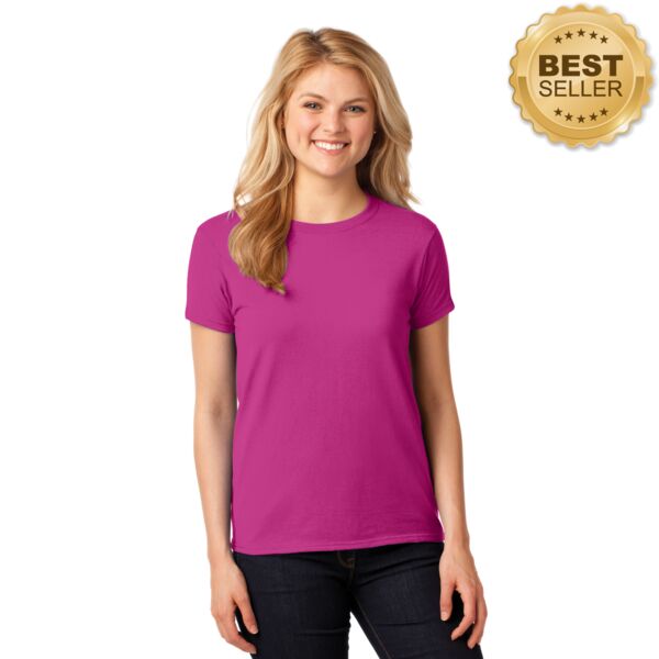 Ladies Heavy Cotton T Shirt Thumbnail