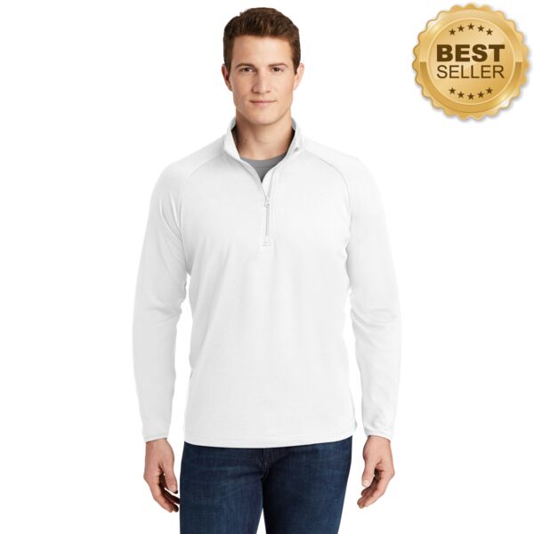 Sport Tek Sport Wick ® Stretch 1/2 Zip Pullover ST850 Sport Wick ® Stretch 1/2 Zip Pullover Thumbnail