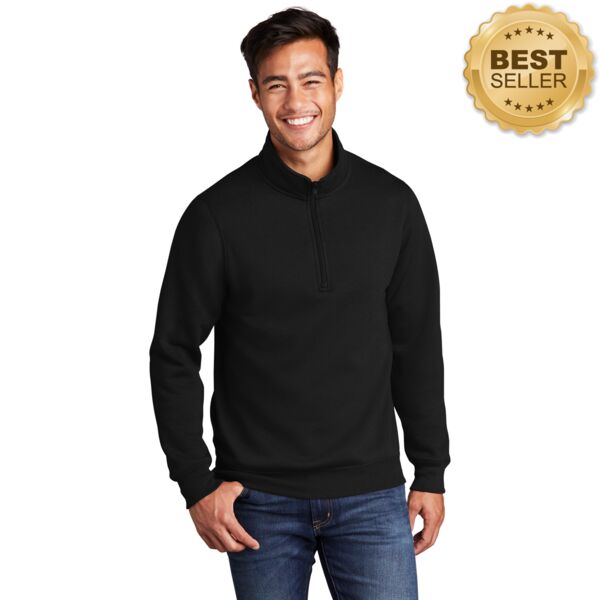 Port & Company Core Fleece 1/4 Zip Pullover Sweatshirt PC78Q Core Fleece 1/4 Zip Pullover Sweatshirt Thumbnail