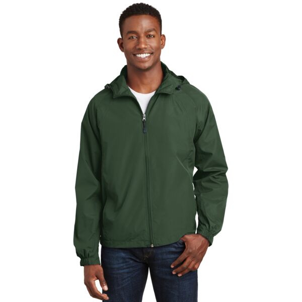 Sport Tek Hooded Raglan Jacket JST73 Hooded Raglan Jacket Thumbnail