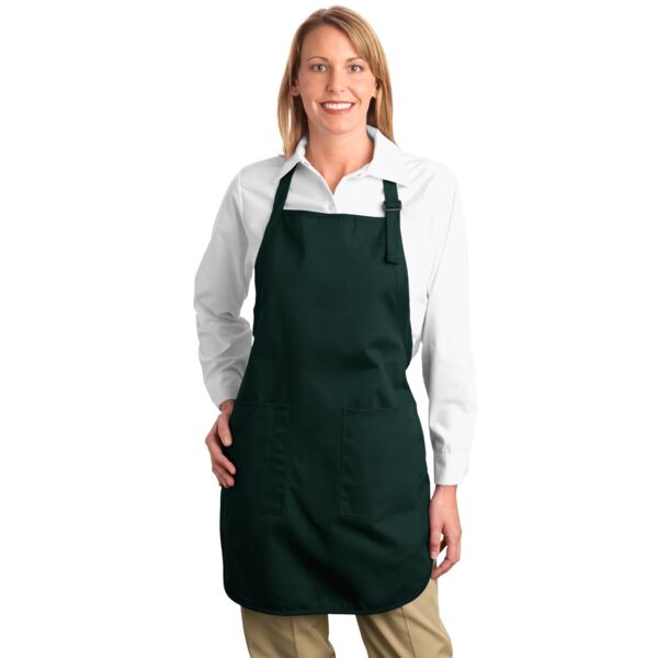 Port Authority Full Length Apron with Pockets A500 Full Length Apron with Pockets Thumbnail
