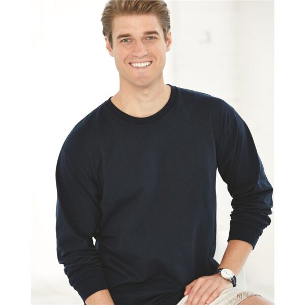 Bayside USA-Made 100% Cotton Long Sleeve T-Shirt 5060 USA-Made 100% Cotton Long Sleeve T-Shirt Thumbnail