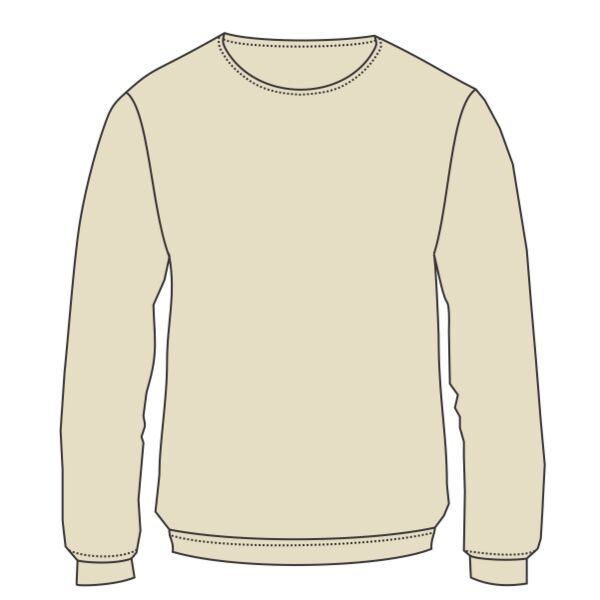 USA-Made Super Heavy Oversized Crewneck Sweatshirt Thumbnail