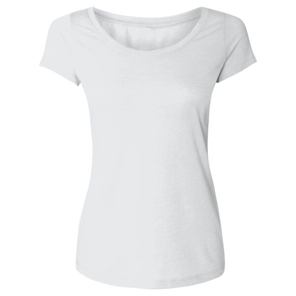 Women's USA-Made Scoop Neck Cotton Tee Thumbnail
