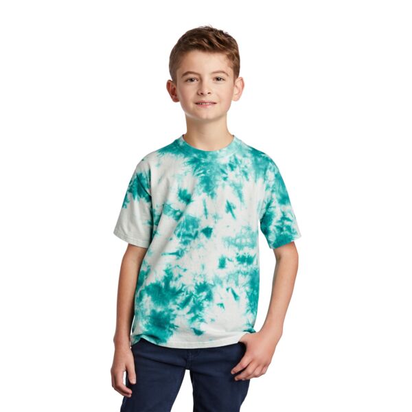 Port & Company Youth Crystal Tie Dye Tee PC145Y Youth Crystal Tie Dye Tee Thumbnail