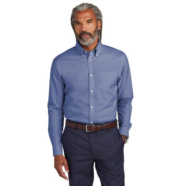 Brooks Brothers Wrinkle Free Stretch Pinpoint Shirt BB18000 Wrinkle Free Stretch Pinpoint Shirt Thumbnail