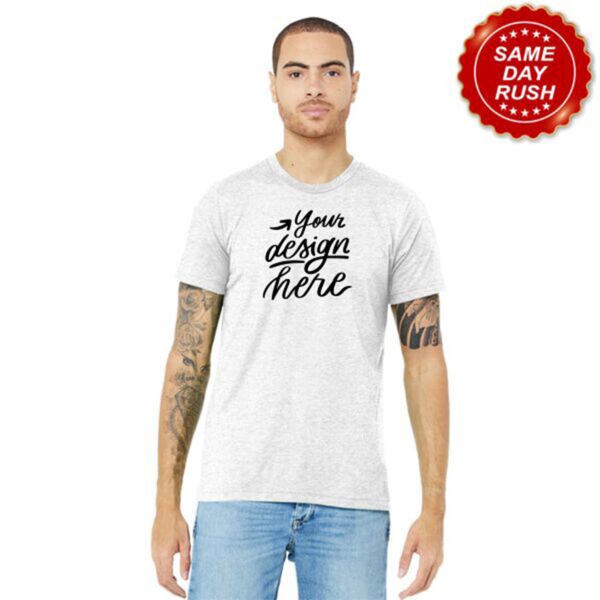 Bella + Canvas Unisex Triblend Short Sleeve Tee - Contract Same Day Rush BC3413 Unisex Triblend Short Sleeve Tee - Contract Same Day Rush Thumbnail