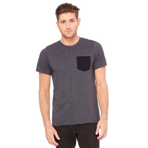 Bella + Canvas Jersey Pocket Tee 3021 Jersey Pocket Tee Thumbnail