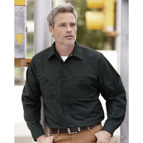 Red Kap Industrial Long Sleeve Work Shirt SP14 Industrial Long Sleeve Work Shirt Thumbnail