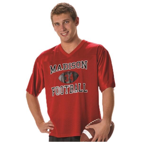 Alleson Athletic Fanwear Football Jersey 703FJ Fanwear Football Jersey Thumbnail