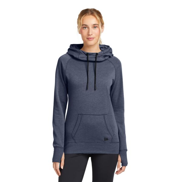 New Era Women's Tri Blend Fleece Pullover Hoodie LNEA510 Women's Tri Blend Fleece Pullover Hoodie Thumbnail