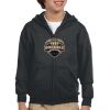 Youth Heavy Blend™ Full-Zip Hooded Sweatshirt Thumbnail