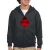 Youth Heavy Blend™ Full-Zip Hooded Sweatshirt Thumbnail