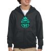 Youth Heavy Blend™ Full-Zip Hooded Sweatshirt Thumbnail