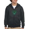 Youth Heavy Blend™ Full-Zip Hooded Sweatshirt Thumbnail