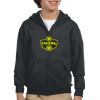 Youth Heavy Blend™ Full-Zip Hooded Sweatshirt Thumbnail