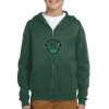 Youth NuBlend® Fleece Full-Zip Hooded Sweatshirt Thumbnail