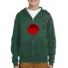 Youth NuBlend® Fleece Full-Zip Hooded Sweatshirt Thumbnail